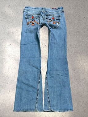 Vigoss Jeans Low Rise Flare Jeans